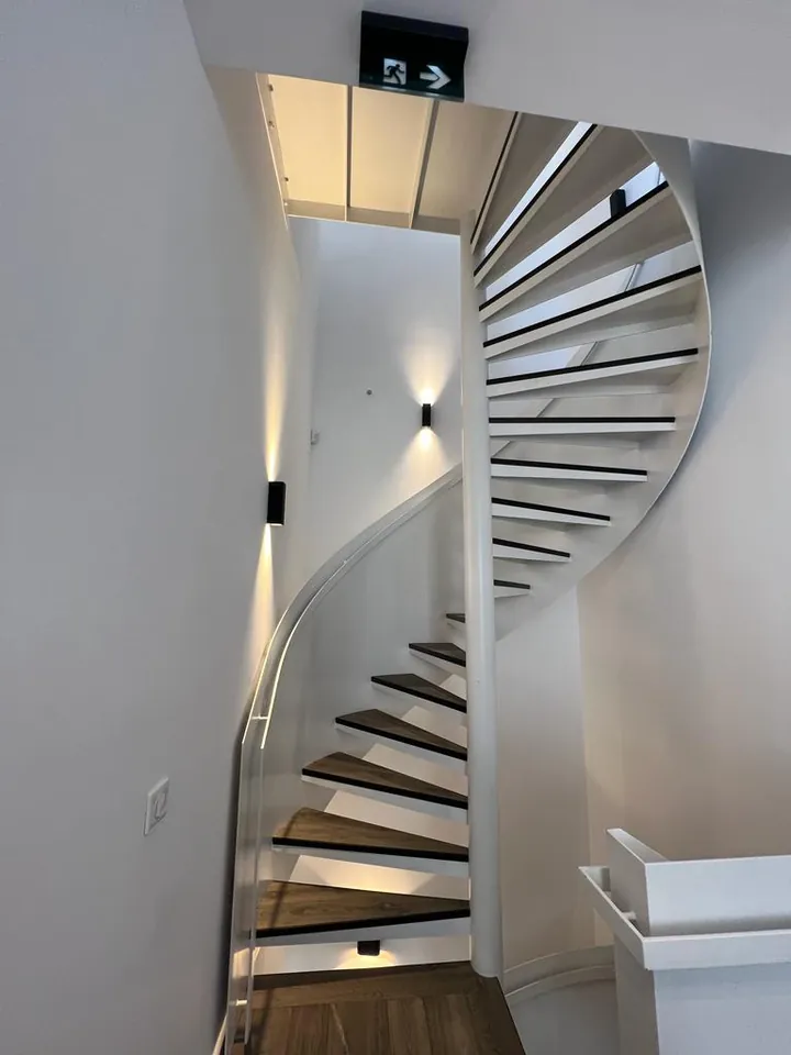 BARNES Cannes — the staircase, after the renovation