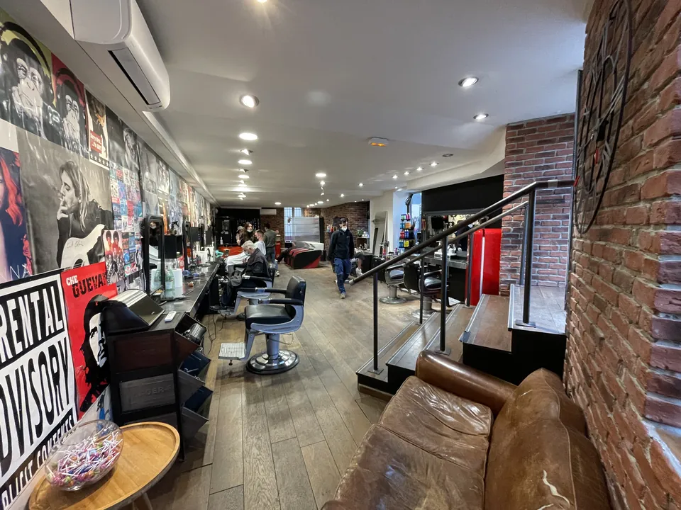KULT — the hair salon, before the works