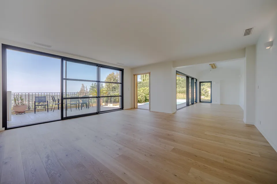 Villa Alba — les ouvertures, après les travaux