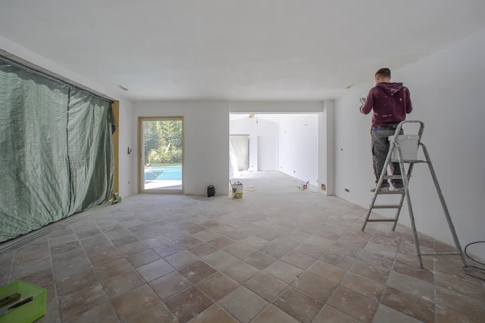 Villa Alba — the openings, before the works