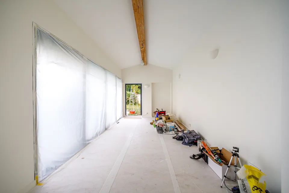 Villa Alba — the circulation spaces, before the works