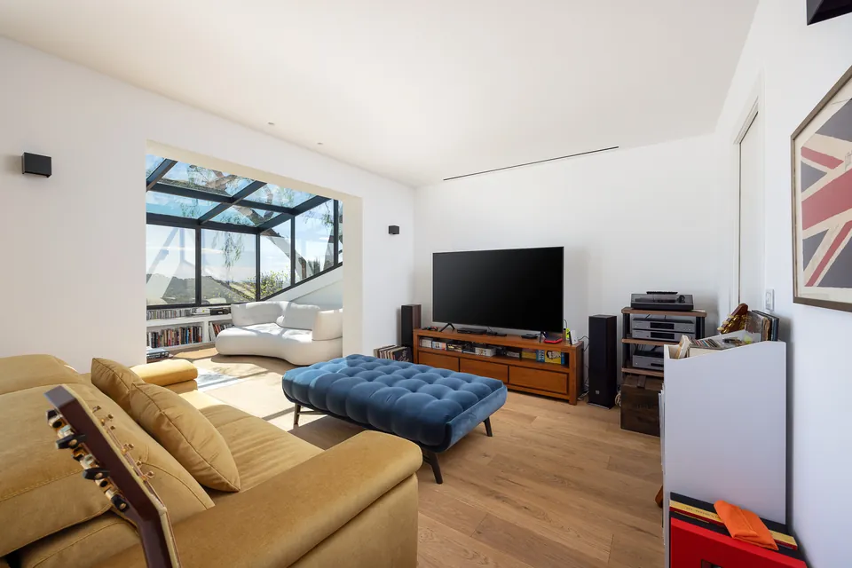 Villa Mélodie — the living room, after the renovation