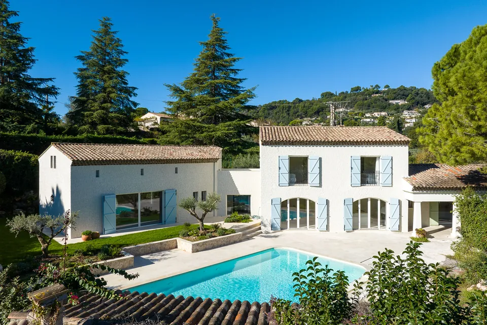 Villa Perla — La villa blanche et son jardin méditerranéen