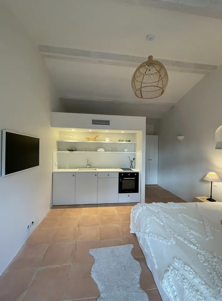 Villa Varon — The circulation spaces and the interior fittings